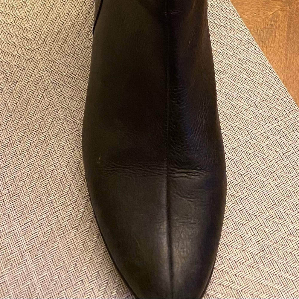 Calvin Klein leather boots.